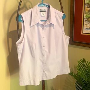 Columbia Sleeveless Lilac  Blouse L